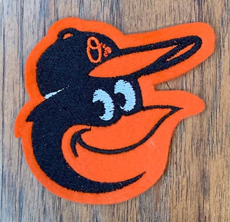 Baltimore Orioles Ironon Team Logo Patch Etsy