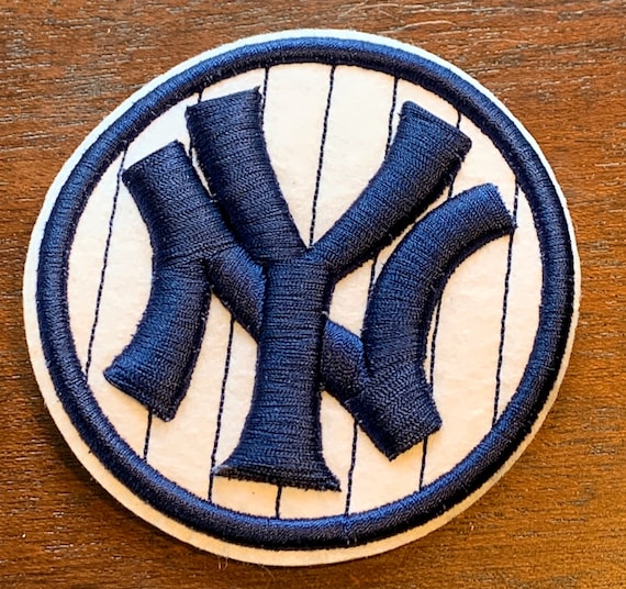 Beautiful New York Yankees Ironon Team Logo Patch 3D Puffy Etsy
