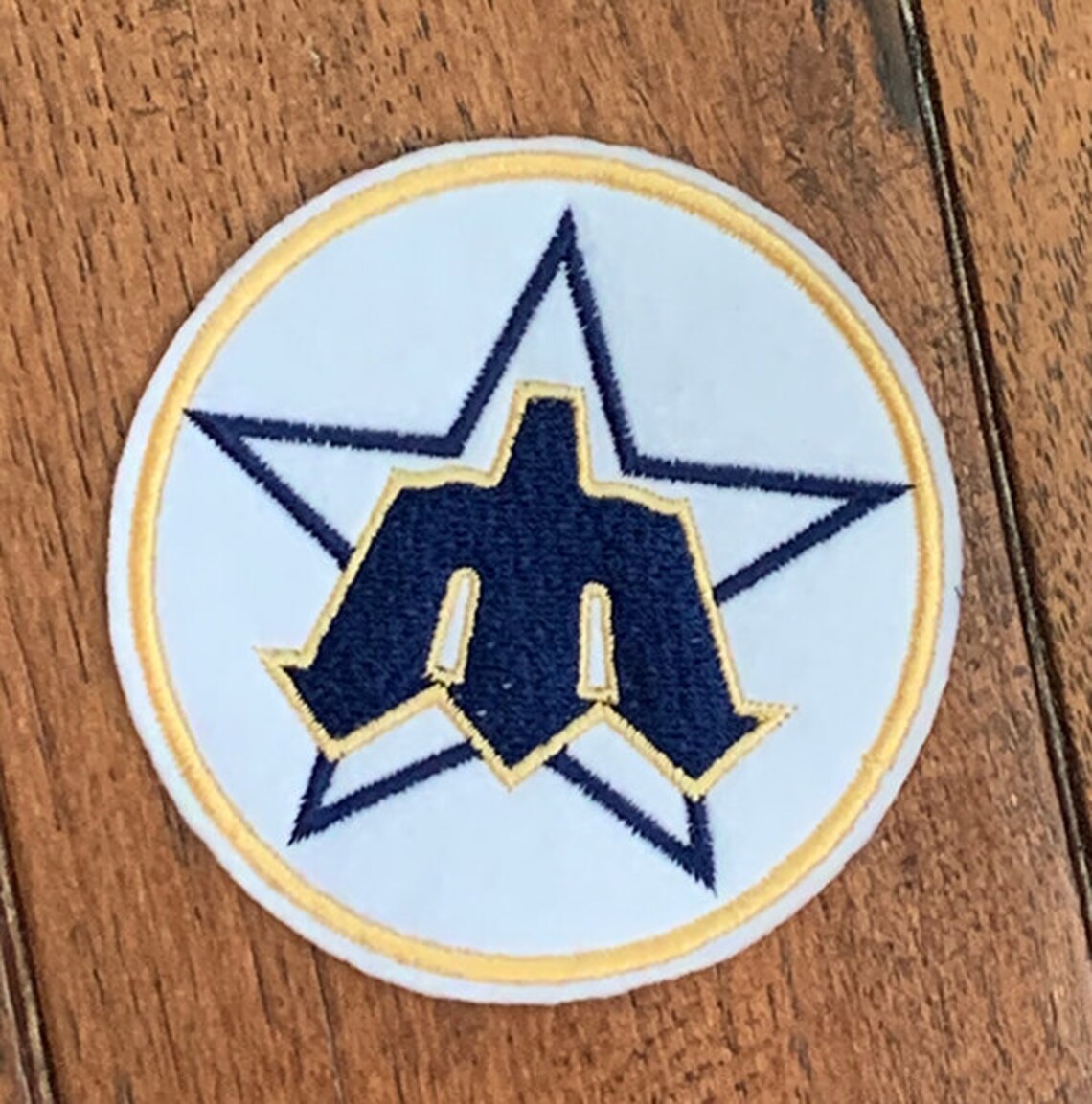 Throwback Seattle Mariners Ironon Team Logo Patch Multiple Etsy