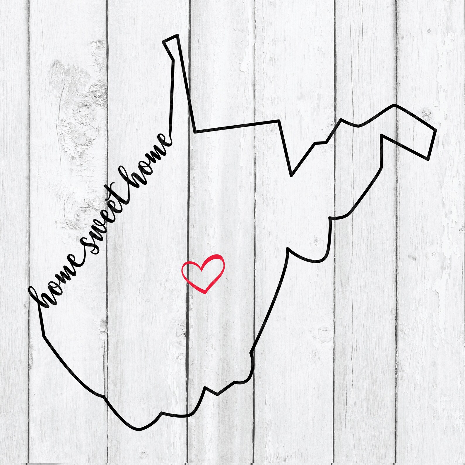 Free Free 216 Home Wv Svg SVG PNG EPS DXF File