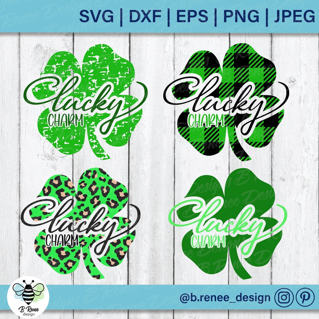 Shamrock SVG Bundle | St. Patrick's Day SVG Bundle | Lucky Shamrock SVG ...