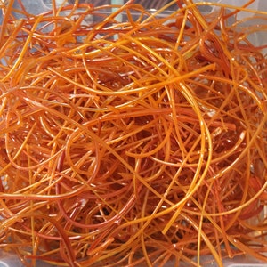 Orange Vitrigraph Strengers Streaky Shiny Mix 90COE Bullseye Glass Woodland Autumn Mix 100gram Blomsterprojekt Abstrakta glasprojekt