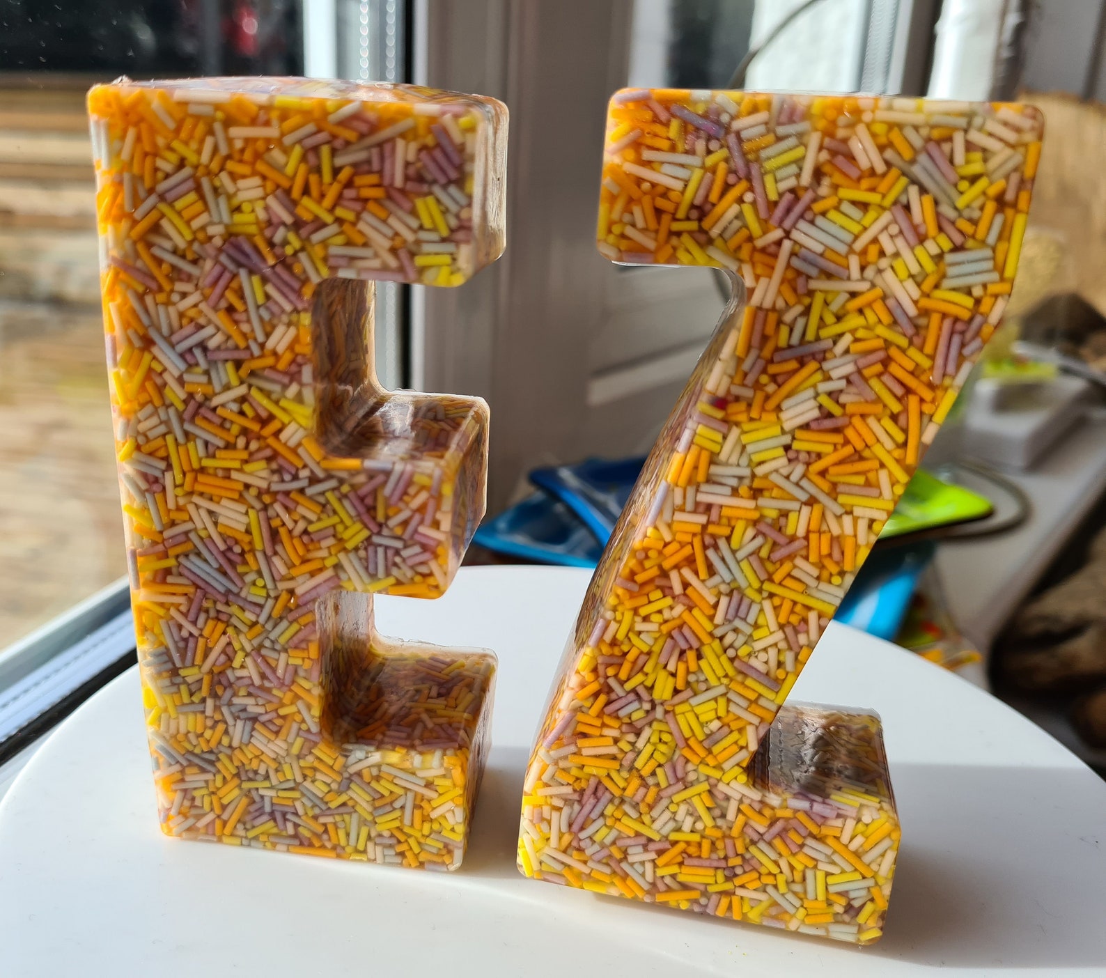 Extra Large 4.5 Resin Letters Variety Made to Order Etsy UK