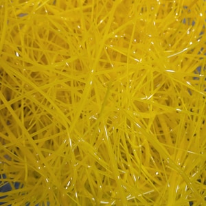 Vitrigrafsträngar Gula smälta glastillbehör Smälta glassträngar 90COE Bullseye 100gram Blomsterprojekt Abstrakta glasprojekt