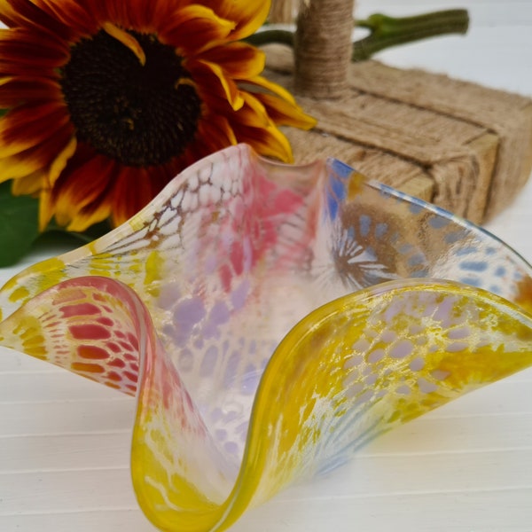 Fused Glass Vessels Etsy