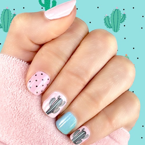 Penguin Kids Nail Wraps Etsy