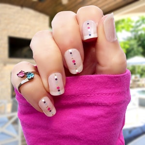 Pinned Up Nail Wraps 100% Nail Polish Strips Nail Stickers
