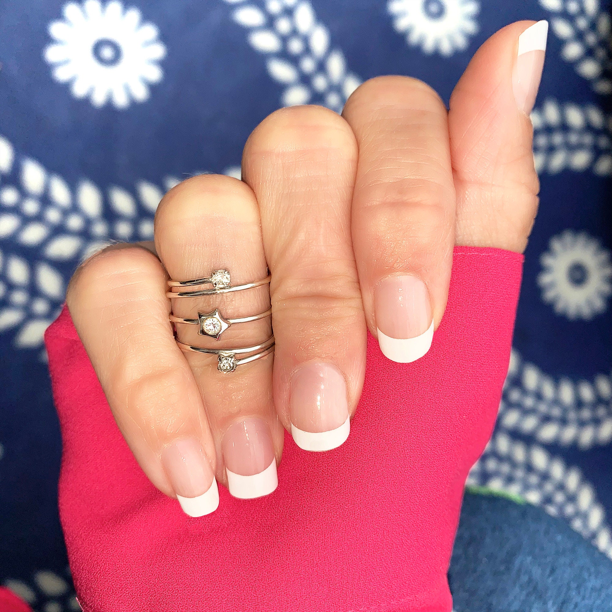 French Tips 2 for Medium Nails Nail Wraps/ White and Clear - Etsy French Tips 2 for Medium Nails Nail Wraps/ White and Clear - Etsy