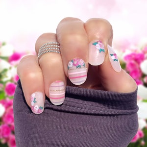 Full Bloom (Semi-Transparant) Nail Wraps