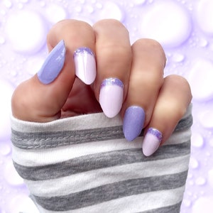 Purple Rain Nail Wraps