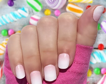 Pink Mint Leopard Kids Nail Wraps Etsy