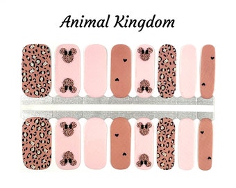 Animal Kingdom Nail Wraps / Disney Nails