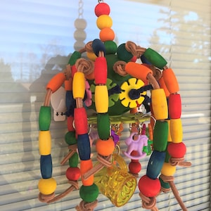 PARROT OCTOPUS TOY, Bird toy