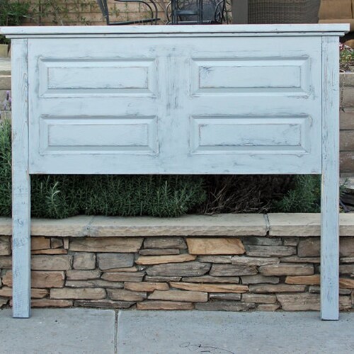 Vintage Door Headboard Queen Double Twin King Repurposed Etsy