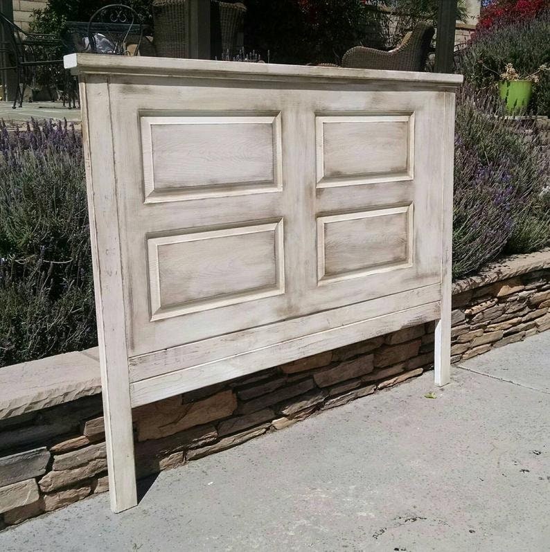 Vintage Door Headboard Queen Double Twin King Repurposed Etsy