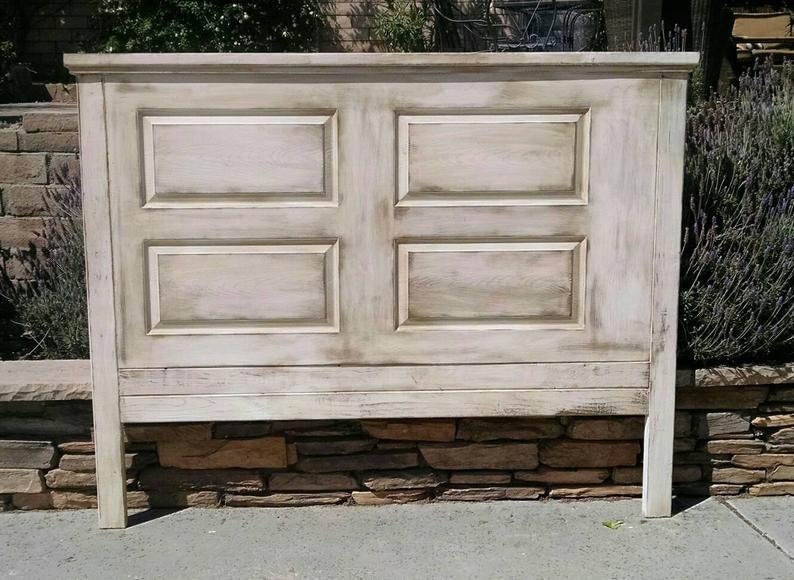 Vintage Door Headboard Queen Double Twin King Repurposed Etsy