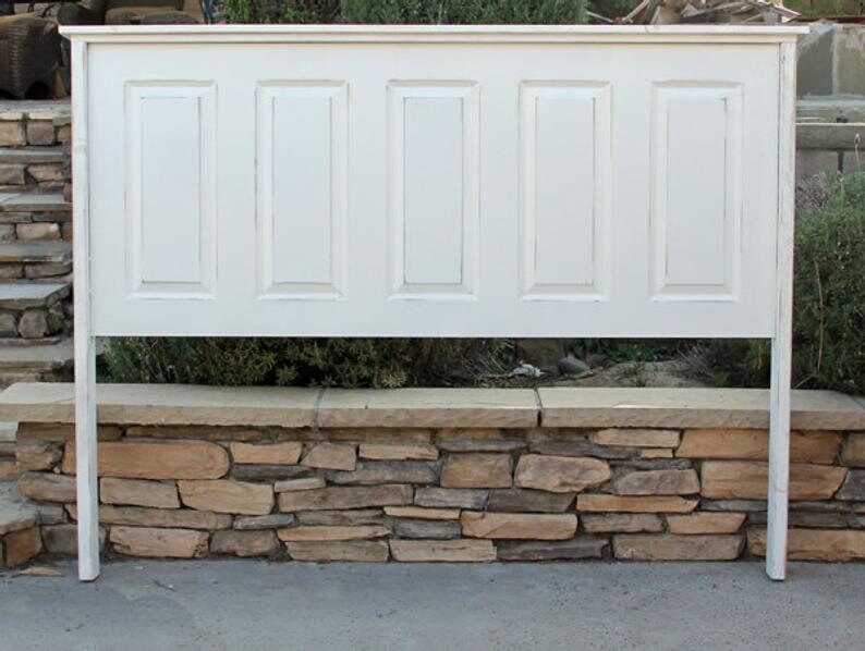Vintage Door Headboard Queen Double Twin King Repurposed Etsy