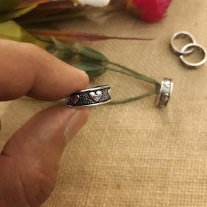 sterling silver heart toe ring, oxidised band pure silver toe ring,gift for her,toe ring for girls,indian toe jewelry, toe ring,boho jewelry