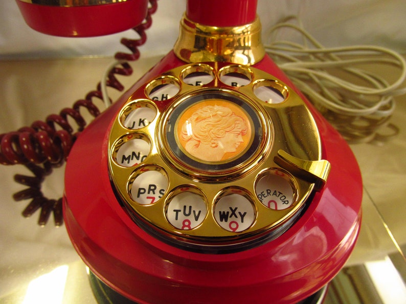 Plastic Reproduction Candlestick Phone U.S. Made Etsy