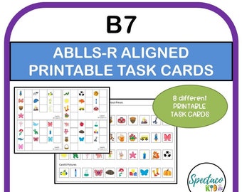 ABLLS-R Aligned B7 Matching Task Cards (PDF)