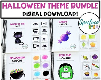Halloween Adapted Interactive Books Bundle (Digital Download)