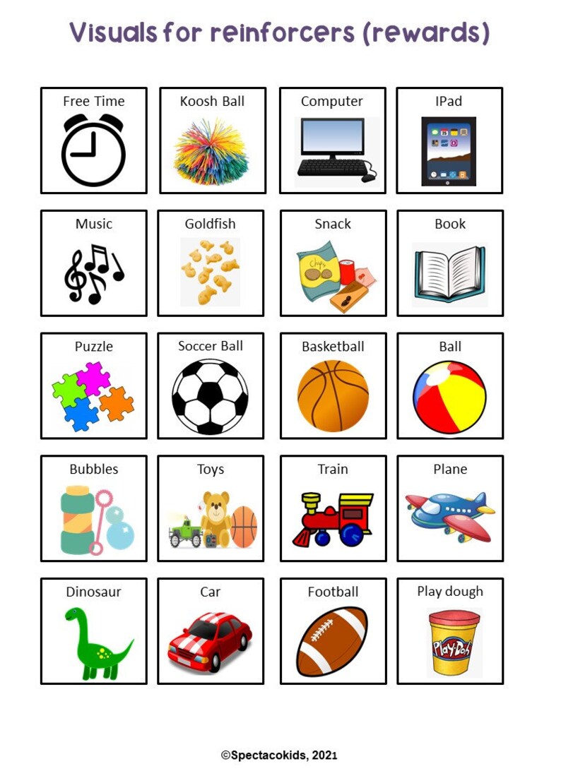 First and Then Visual Board, Behavior Management (printable) - Etsy