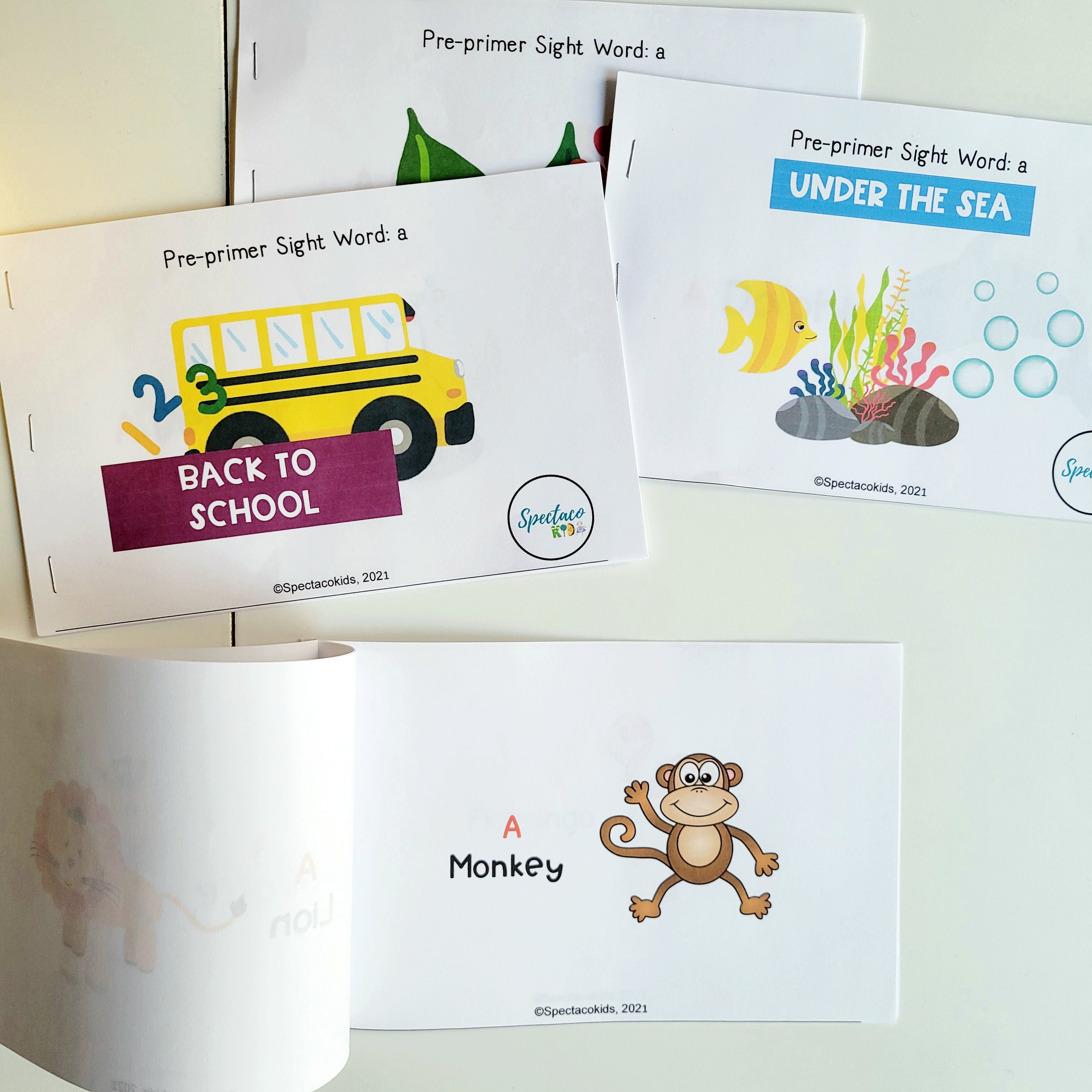 Kindergarten Sight Words, Printable Sight Word Books, Homeschool ...