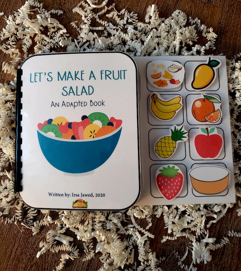 Let's Make a Fruit Salad an Adapted and Interactive Book DIGITAL