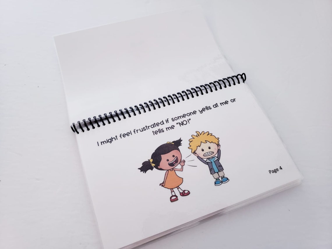 When I Am Frustrated A Social Story for Autism and Behavior Management ...