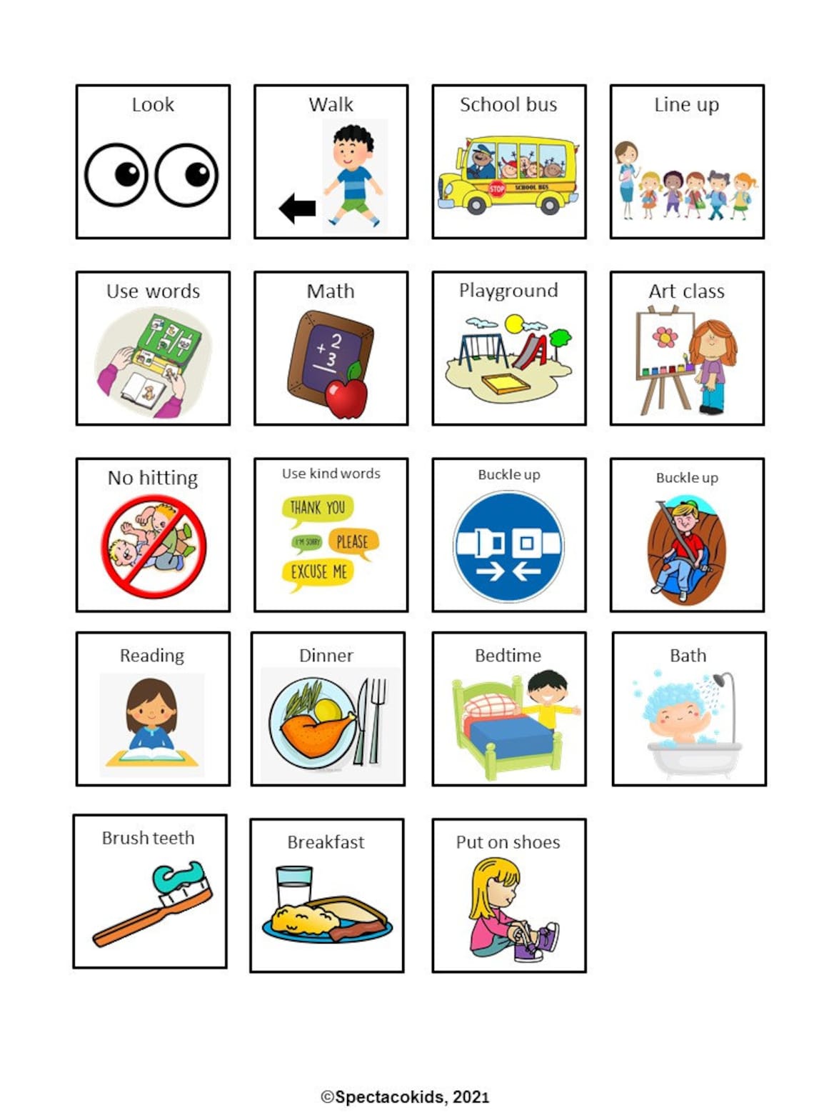 First and Then Visuals, Autism, Behavior Management, Self Regulation ...