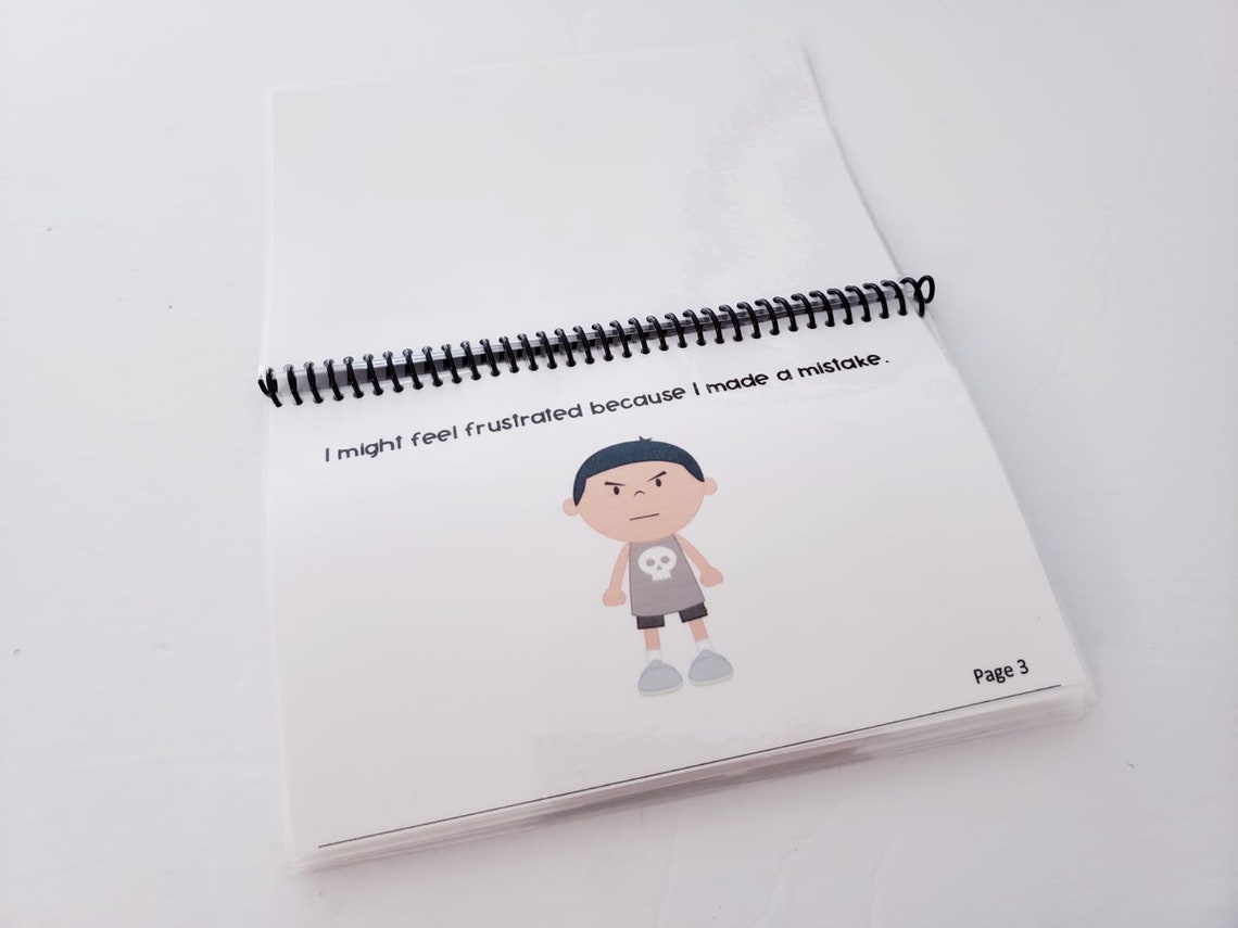 When I Am Frustrated A Social Story for Autism and Behavior Management ...