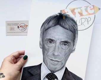 Paul Weller - A4 Limited Edition Print