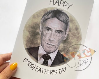 A5 Paul Weller Father’s Day Card (With Envelope)