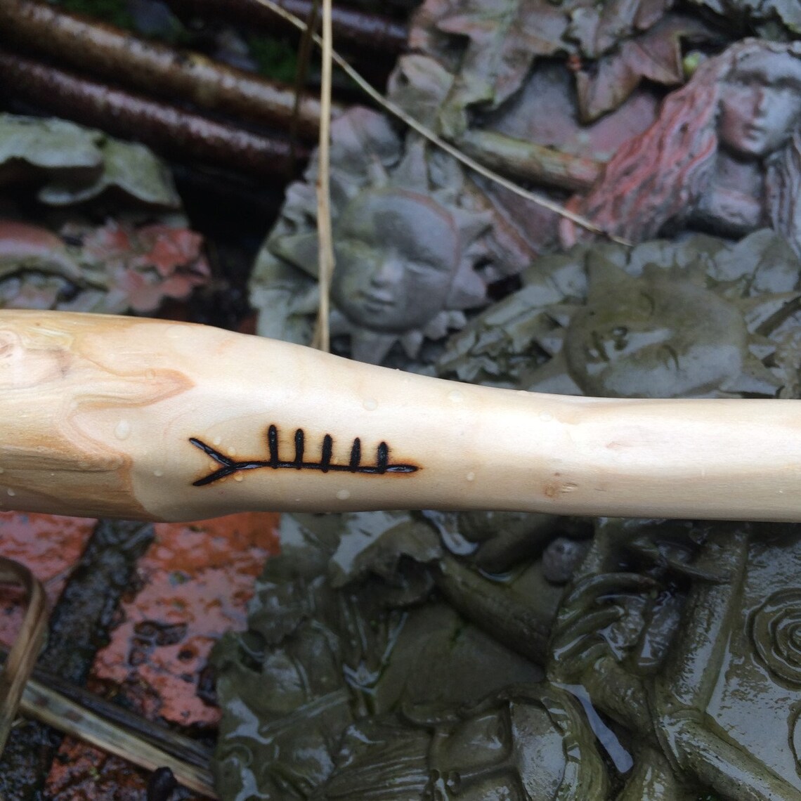 Magic Wand Witchcraft Apple Wood Wand Magical Power Natural Etsy
