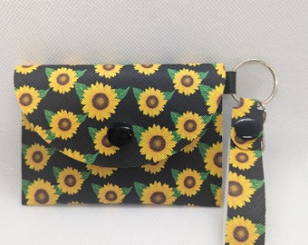 Keychain card/coin purse