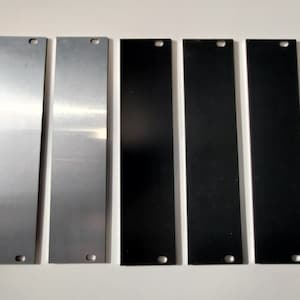 Eurorack 3U Blank Panel Aluminium / Various Sizes image 4