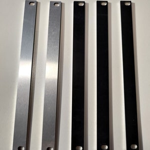 Eurorack 3U Blank Panel Aluminium / Various Sizes image 2