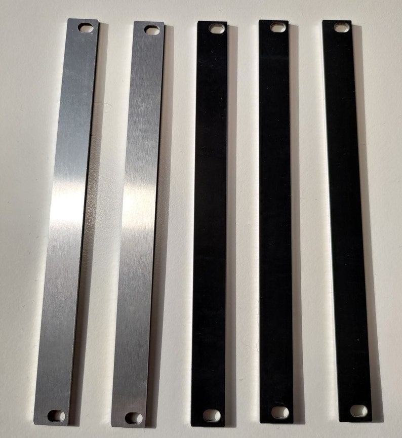 Eurorack 3U Blindplatte Aluminium / Verschiedene Größen Bild 2