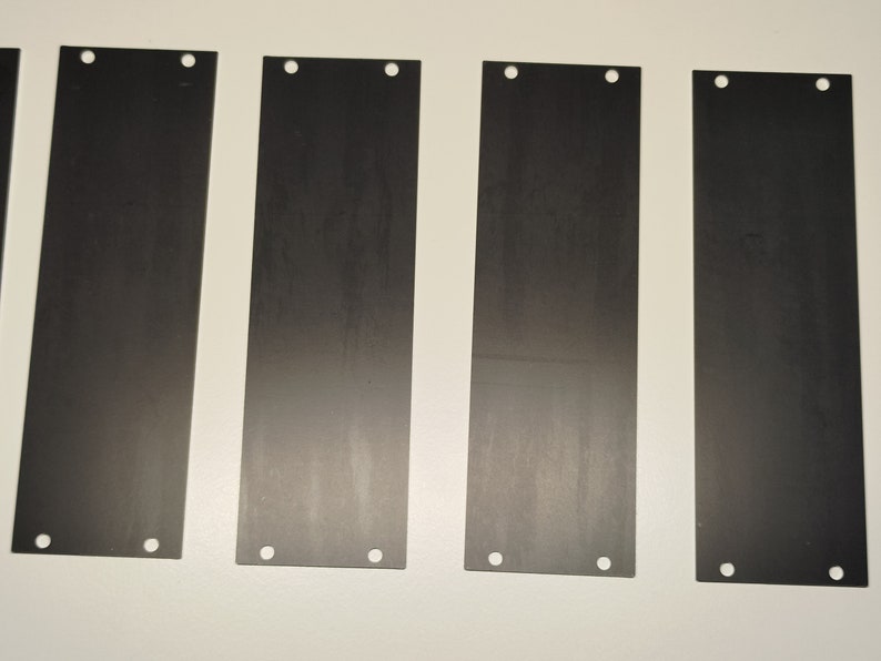 Eurorack 3U Blank Panel Aluminium / Various Sizes image 6