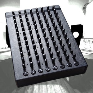 Midi Controller BB-XL / 8 LED Arcade Buttons / 96 Potentiometers / Din Midi & Usb Midi Out / Fully Configurable