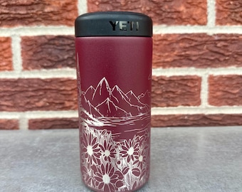 Flores silvestres de montaña - Enfriador de latas YETI Colster