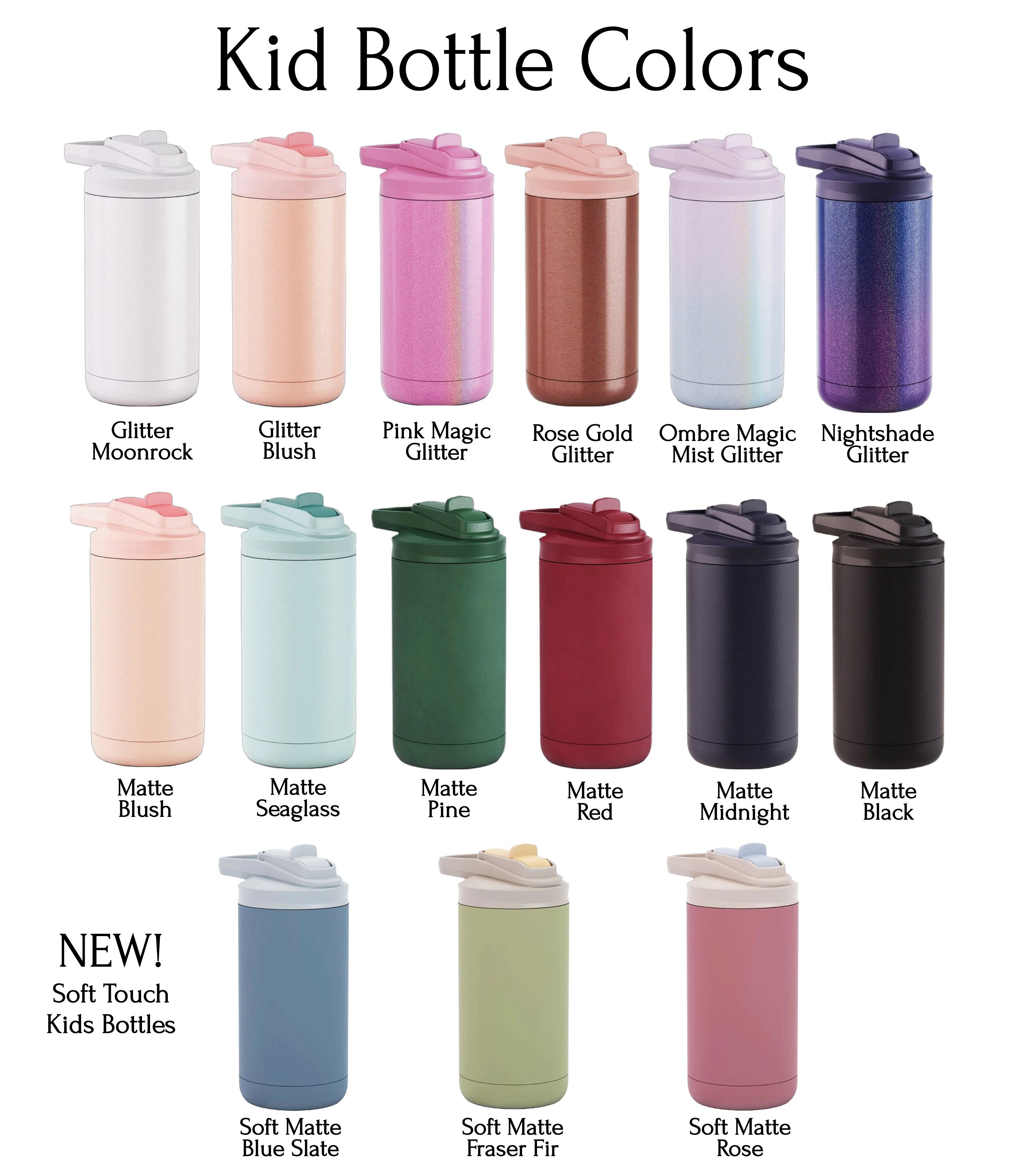 Personalized Engraved Kids 12oz Bottle Boys/girls - Etsy
