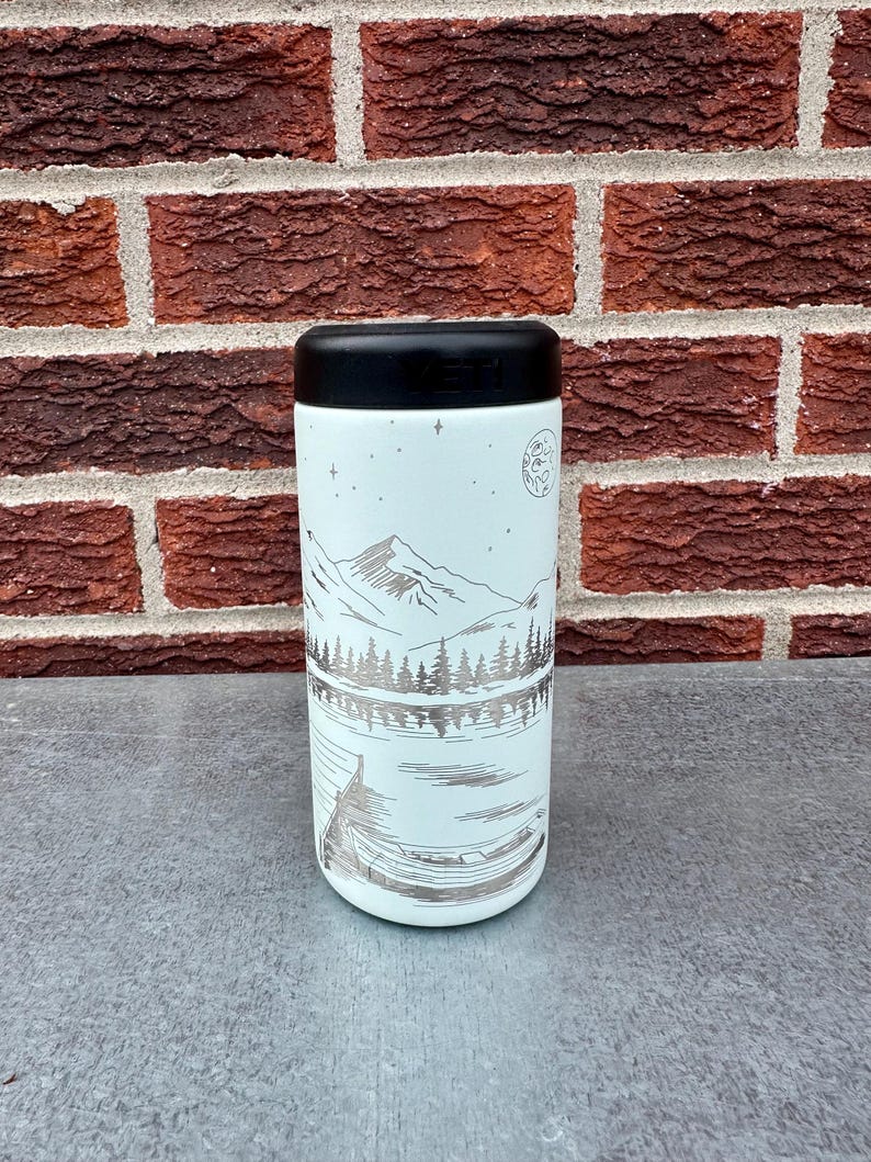 Mountain Lake - YETI Colster Can Cooler (Fits Most Cans) image 10