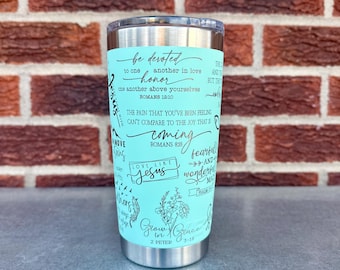 Bible Verses - Personalized Engraved YETI Tumbler / Coffee Mug