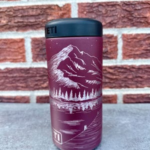 Mountain Lake - YETI Colster Can Cooler (Fits Most Cans) image 8