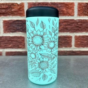 Sunflower Garden - Enfriador de latas YETI Colster (compatible con la mayoría de las latas) imagen 1