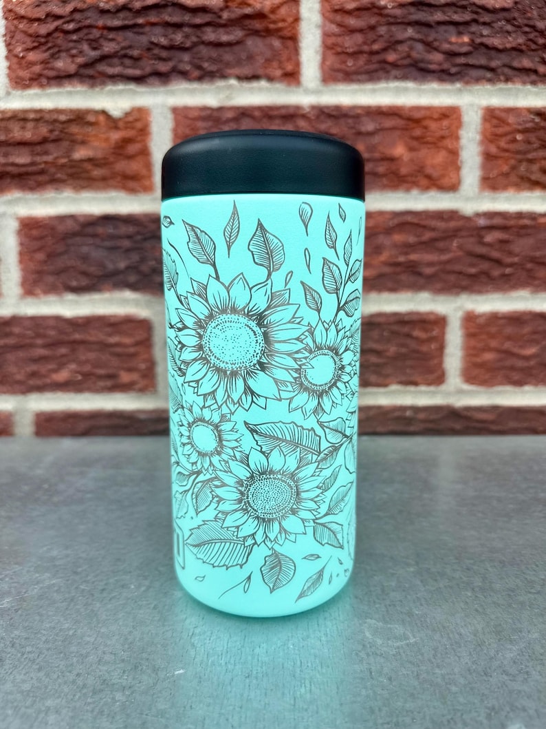 Sunflower Garden - Enfriador de latas YETI Colster (compatible con la mayoría de las latas) imagen 1