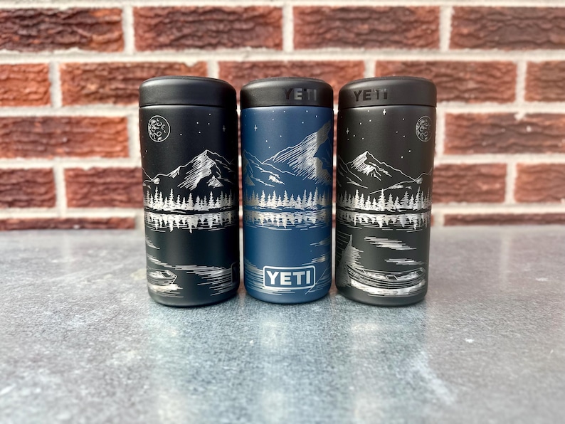 Mountain Lake - YETI Colster Can Cooler (Fits Most Cans) image 2