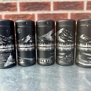 Mountain Lake - YETI Colster Can Cooler (Fits Most Cans) image 1