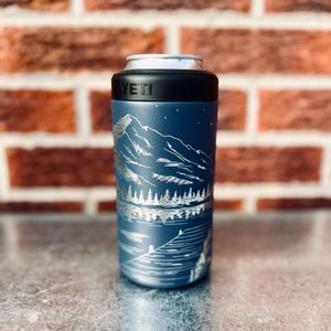 Mountain Lake - YETI Colster Can Cooler (Fits Most Cans) image 9